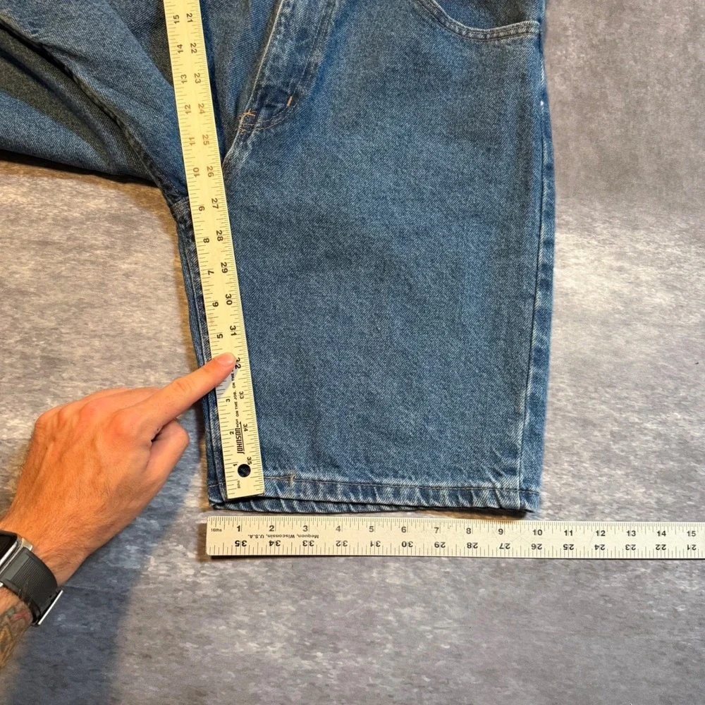 Vintage Backroad Blues Denim Mens Size 30 Blue Jean Shorts Made in USA